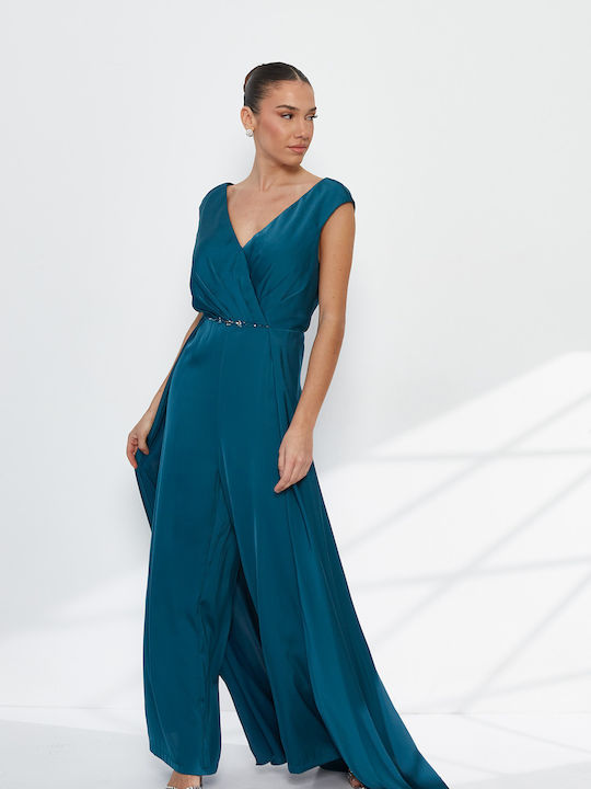 Women's Blue Jumpsuit