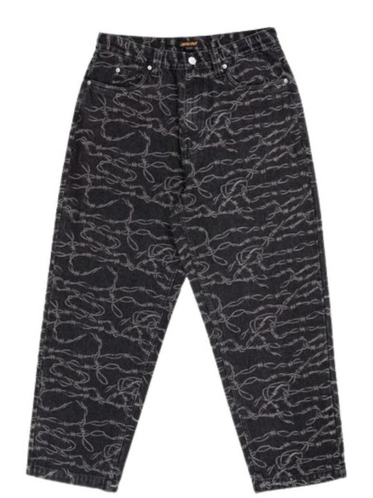 Herren Hose Schwarz