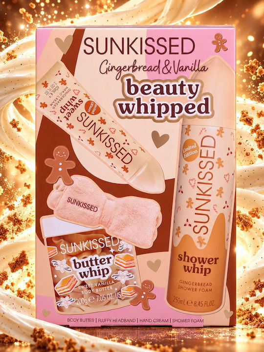 Sunkissed Gingerbread Collection Hautpflege-Set zur Feuchtigkeitspflege und Körperreinigung 4-teilig