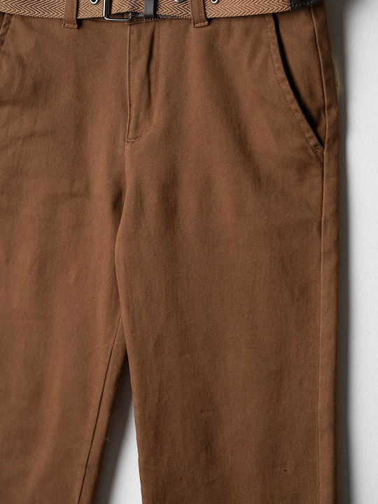 Hashtag Kids Brown Trousers