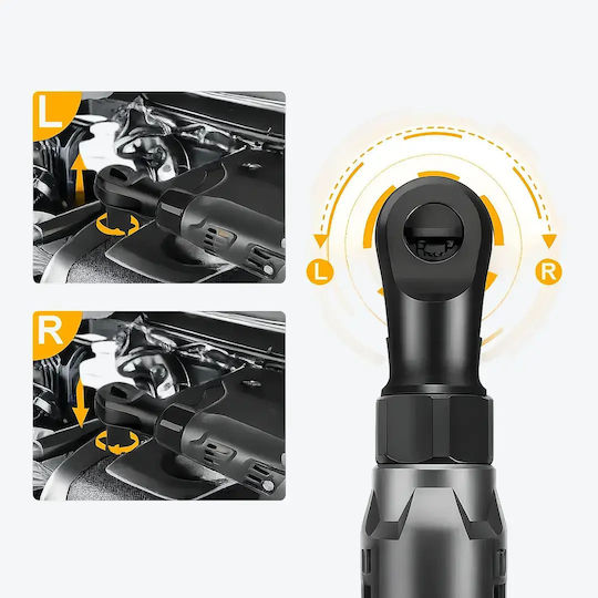 Maxergo 18V 90 Nm Battery-Powered 1/2" Electric Ratchet
