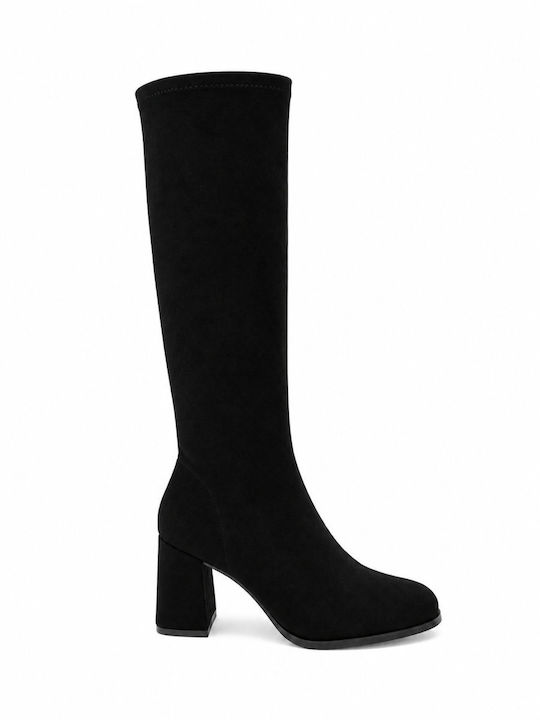 Black Suede Women's Boots