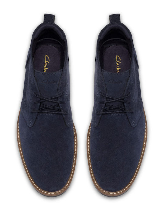 Aldwin2 Suede Μποτάκια Chukka Μπλε