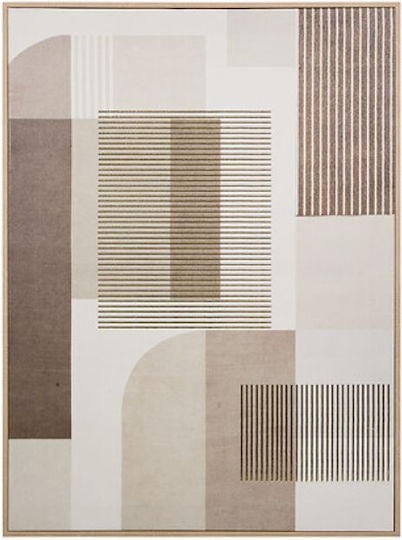 Tablou Modern pe Pânză cu Model Geometric Abstract 58x78 Cm Aria Trade