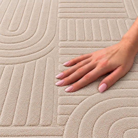 Rectangular Rug Cream 200x280cm