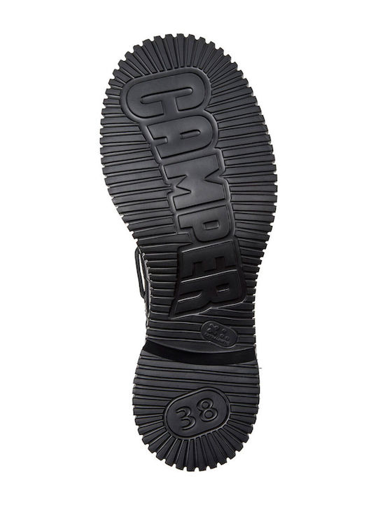 Pix London Δερμάτινες Γόβες Black