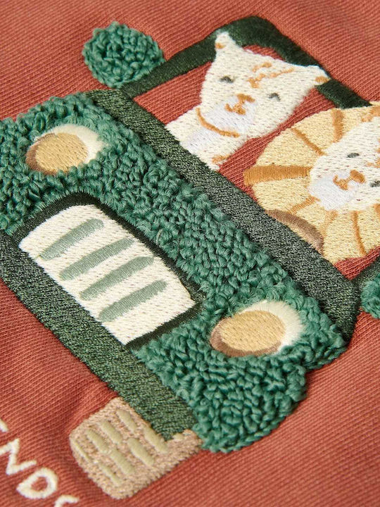 Kinder-Sweatshirt Desert Red
