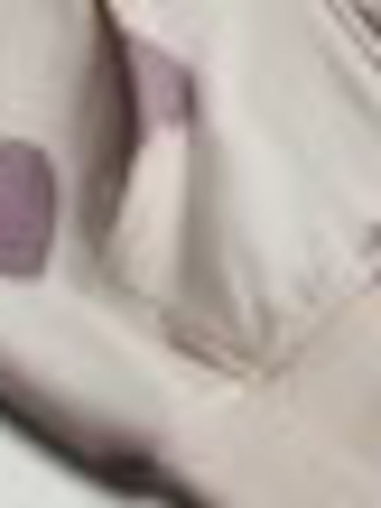 Hanorac Cardigan Pentru Copii Cu Glugă și Buzunare Crem