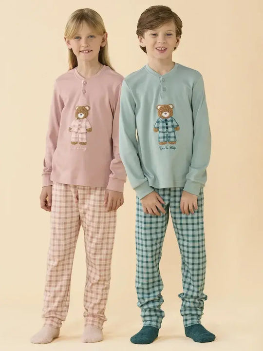 Noidinotte Kids Cotton Mint Pyjamas