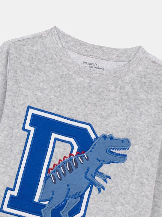 Dpam Grauer Kinderpyjama