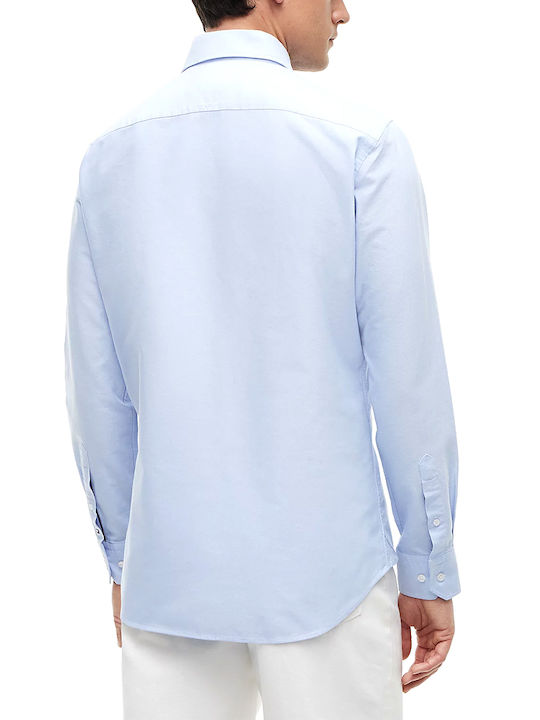 Tommy Hilfiger Long Sleeve Shirt in Regular Fit Sky Blue