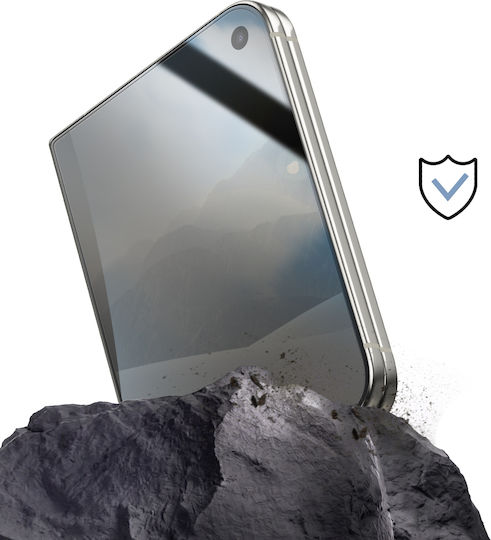 Avizar Folie de Protecție Full Coverage 9h din Sticlă Securizată pentru Ecran iPhone Duo Neagră Transparentă