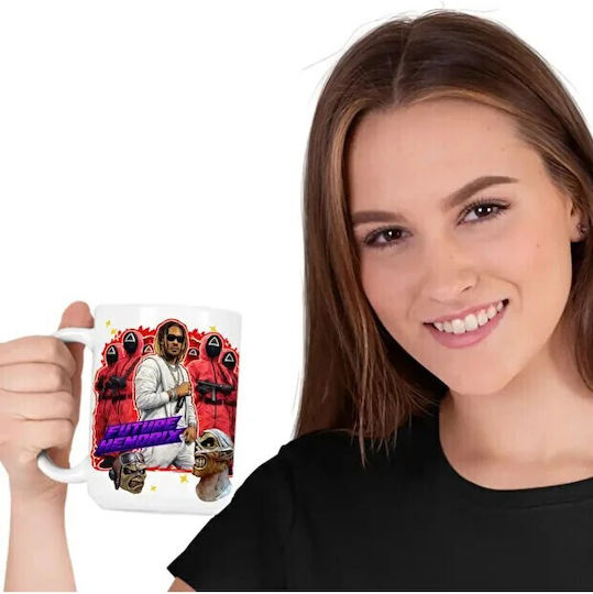 Future Ceramic Mug Brown 330ml (Personalized)