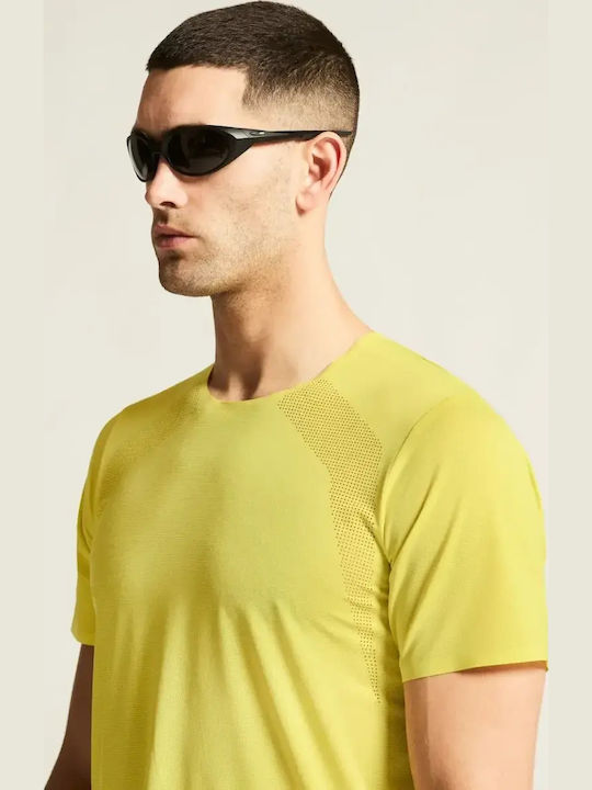 Sportliches T-Shirt Gelb