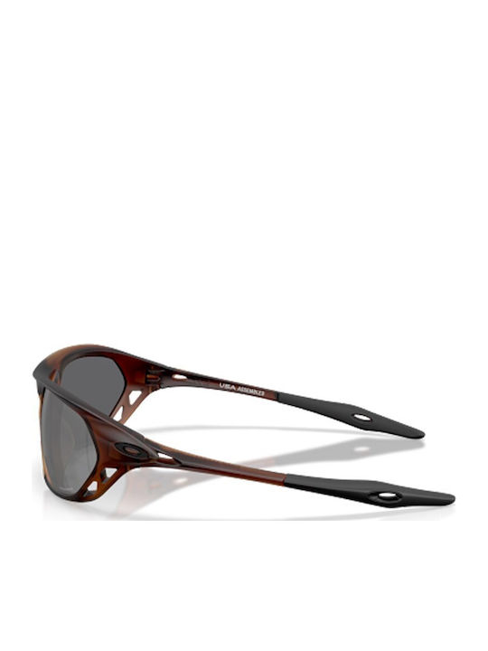 Oakley Cage Jacket Prizm Γυαλιά Ηλίου Μαύρα με Σκελετό Oakley Cage Jacket Prizm Γυαλιά Ηλίου Μαύρα με Σκελετό