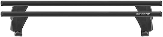 Menabo Complete Set Car Roof Bars Aluminum Delta M 123 Cm Black Ford Fiesta Vii 5 Doors 2017>-2 Pcs 9650 Mb+12500 Mb Mp.fo.12500/mb-dltb-7 Menabo Complete Set Car Roof Bars Aluminum Delta M 123 Cm Black Ford Fiesta Vii 5 Doors 2017>-2 Pcs 9650 Mb+12500 Mb Mp.fo.12500/mb-dltb-7