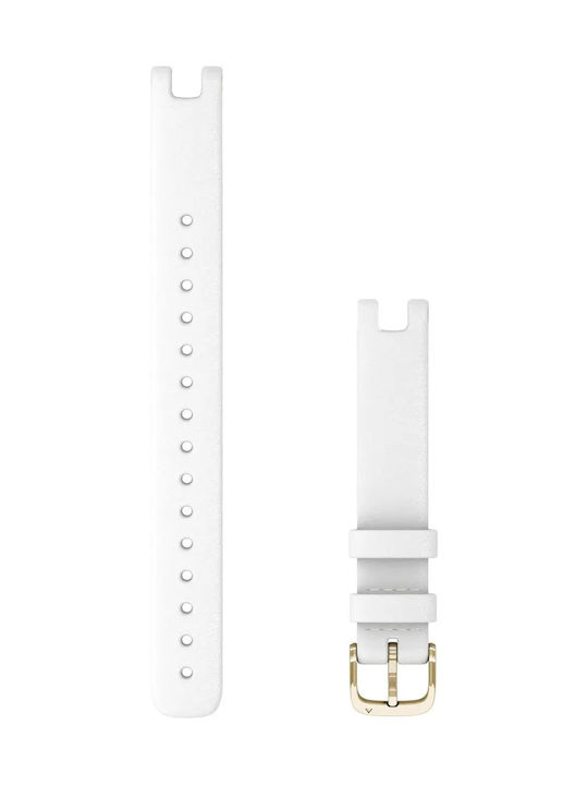 Garmin Armband Leder White (Garmin Lilie)