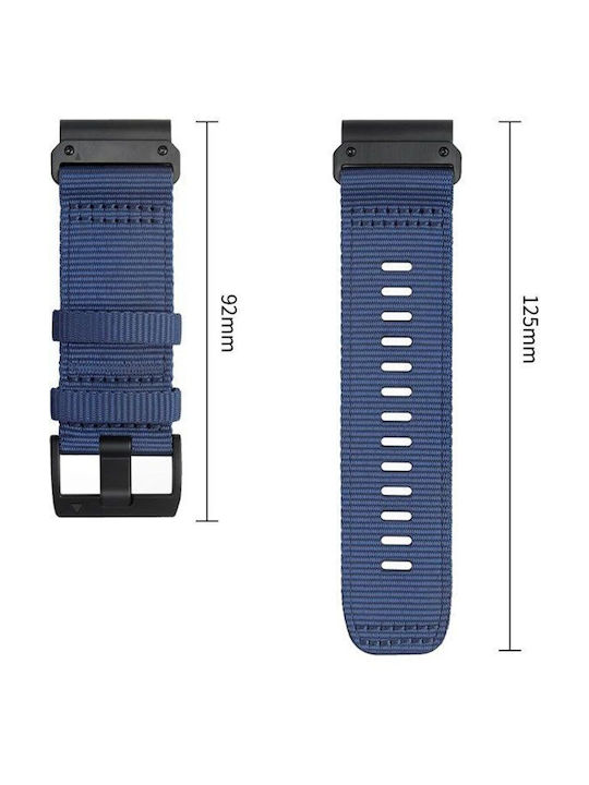 Tech-protect Nylon Classic Garmin Fenix 5x 5x Plus 6x 6x Pro 7x 8 8 Pro 9 9 Pro 47 Mm Midnight Navy 5906302387984 Tech-protect Nylon Classic Garmin Fenix 5x 5x Plus 6x 6x Pro 7x 8 8 Pro 9 9 Pro 47 Mm Midnight Navy 5906302387984