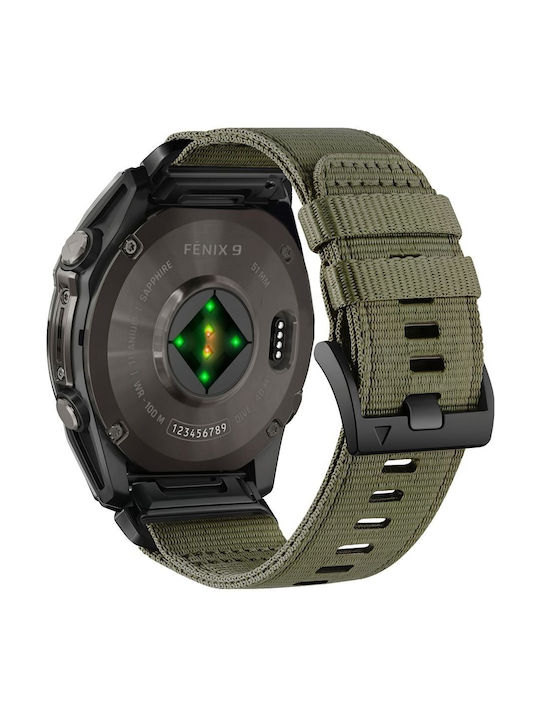 Tech-protect Nylon Classic Garmin Fenix 5x 5x Plus 6x 6x Pro 7x 8 8 Pro 9 9 Pro 51 Mm Military Green 5906302388004 Tech-protect Nylon Classic Garmin Fenix 5x 5x Plus 6x 6x Pro 7x 8 8 Pro 9 9 Pro 51 Mm Military Green 5906302388004