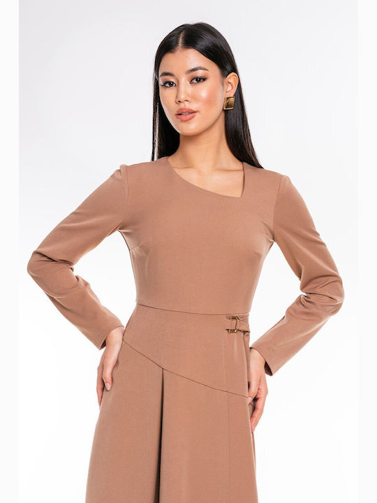 Rochie Midi Sorana Camel