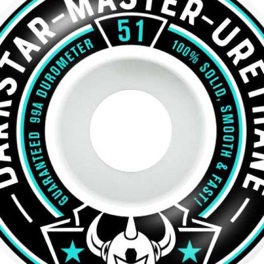 Darkstar Responder Aqua Räder Skateboard 51mm