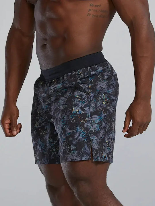 Costum de Baie Bărbați Pantaloni Scurți Gri Multicolor