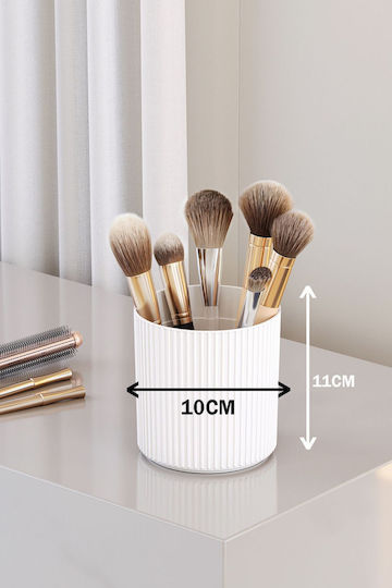 SteweHome Organizator de cosmetice alb