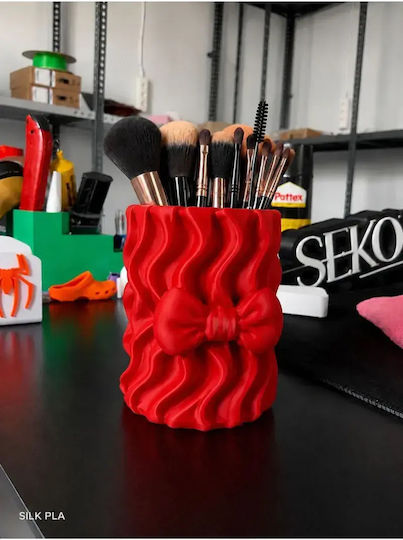 SteweHome Organizator Pentru Cosmetice Roșu 13x10cm