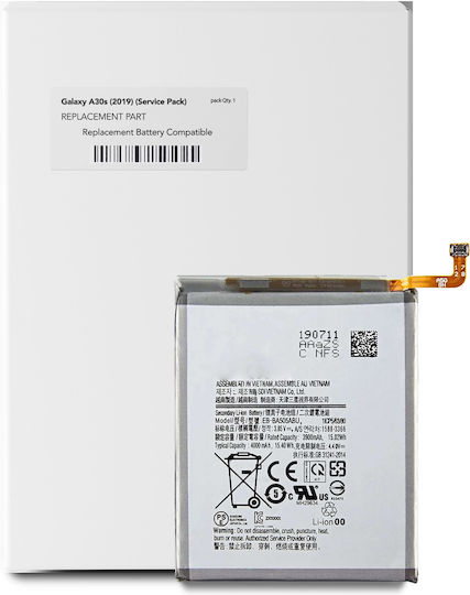 Samsung Service Pack Батерия за Замяна 4000mAh за Samsung Galaxy A20 (a205 / 2019) / A30 (a305 / 2019) / A30s (a307 / 2019) / A50 (a505 / 2019) / A50s (a507 / 2019)