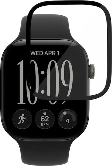 Techsuit Nano Flex 2 Pack Apple Watch 12 46mm Black
