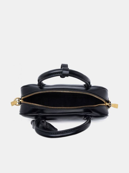 Damen-Barrel-Handtasche Schwarz