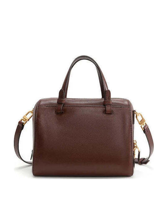 Brown Leather Women's Tote Bag
