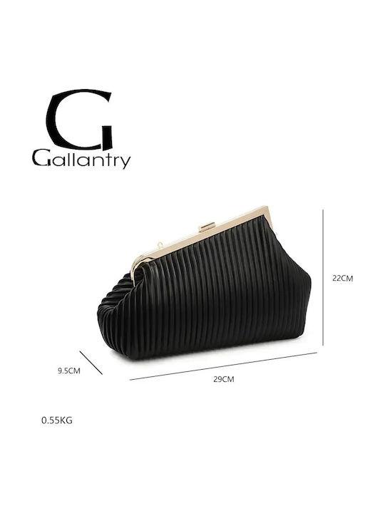 Women's Black Envelope Bag