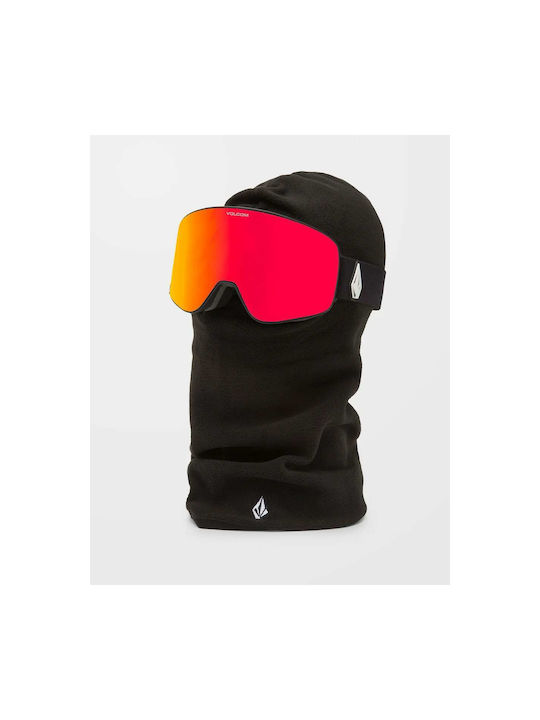 Volcom Powclava Αθλητικό Full Face Μαύρο