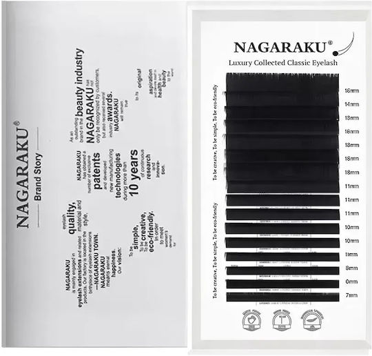 Nagaraku Luxury Collected Mix Eyelash Extensions – Curvature N