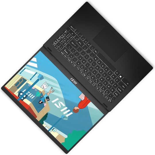MSI Modern 15 B13M 15,6" FHD (i5-1334U/16 GB/512 GB SSD/Windows 11 Home) Classic Black (US-Tastatur)