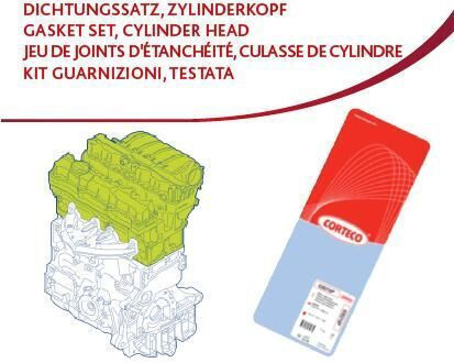 Ημισετ Auto-Dichtungen Kopf Lada 2121 1.7 Ohne Auto-Dichtungen Kopf 210111003020100-p174