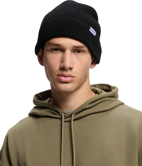 Xiav Beanie Men's Knitted Beanie in Black