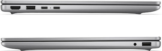 HP Omnibook 3 14-hz0288nr 14" OLED FHD+ (Snapdragon-X1-26-100/16 GB/256 GB SSD/Windows 11 Home) Nouvelle Silver (US-Tastatur)
