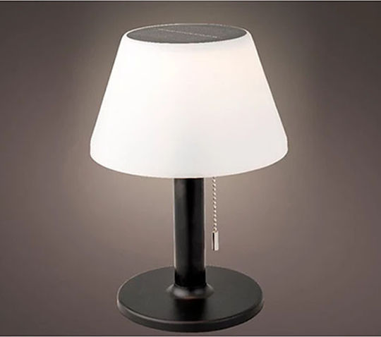 Lumineo Настолна Соларна Лампа с Топла Бяла Светлина IP44 20x28 см