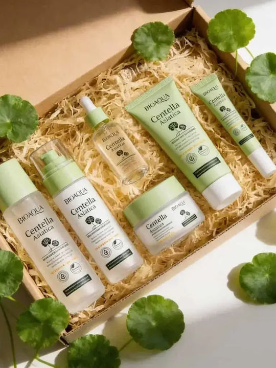 Centella Asiatica Σετ Περιποίησης για Ενυδάτωση & Καθαρισμό Προσώπου Bioaqua Centella Asiatica set with six products Centella Asiatica Σετ Περιποίησης για Ενυδάτωση & Καθαρισμό Προσώπου Bioaqua Centella Asiatica set with six products