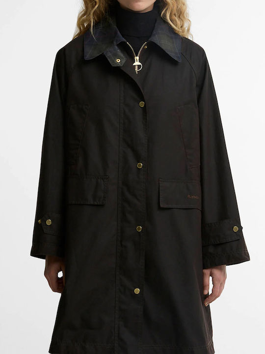 Barbour Wax Damenjacke für den Winter Rustic/Shadow Classic