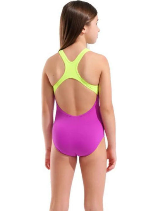 Arena Детски Цял Бански Very Fuchsia-artic Lime