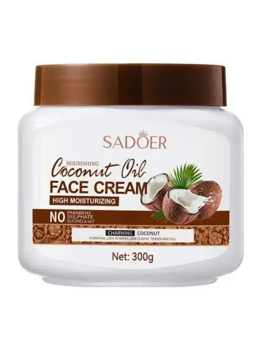 Set pentru Îngrijirea Feței Toner + Cremă cu Ulei de Cocos