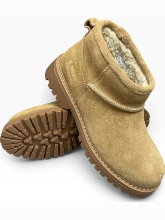 Sierra Nordic Botine Chunky de damă Sand