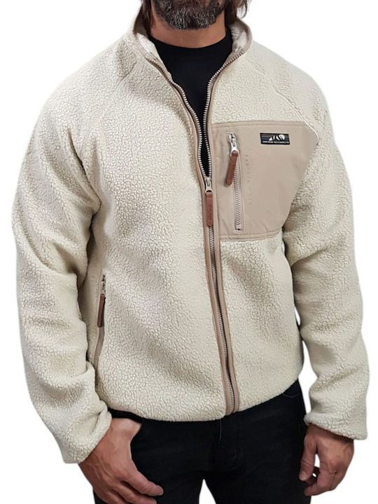 Marcus Cardigan Bărbătesc Fleece Bright Sand