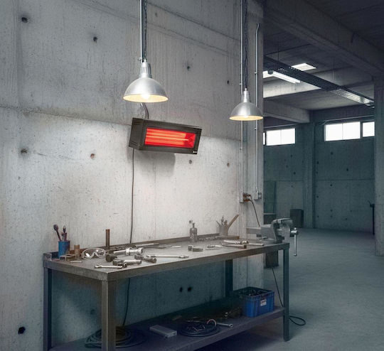 Radialight Elektrischer Infrarot-Heizstrahler mit 2,5 kW Leistung