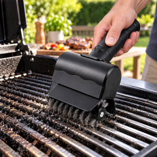 Rechargeable Electric BBQ Brush USB 2606gv-672 Black