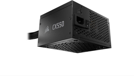 CX550 550 W Negru Sursă de Alimentare pentru Calculator Conectată Integral 80 Plus Gold