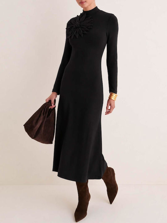 Maxikleid Schwarz